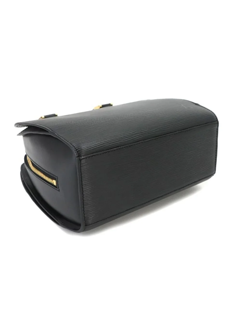 Louis Vuitton Epi Pont Neuf Hand Bag Leather Noir Gold